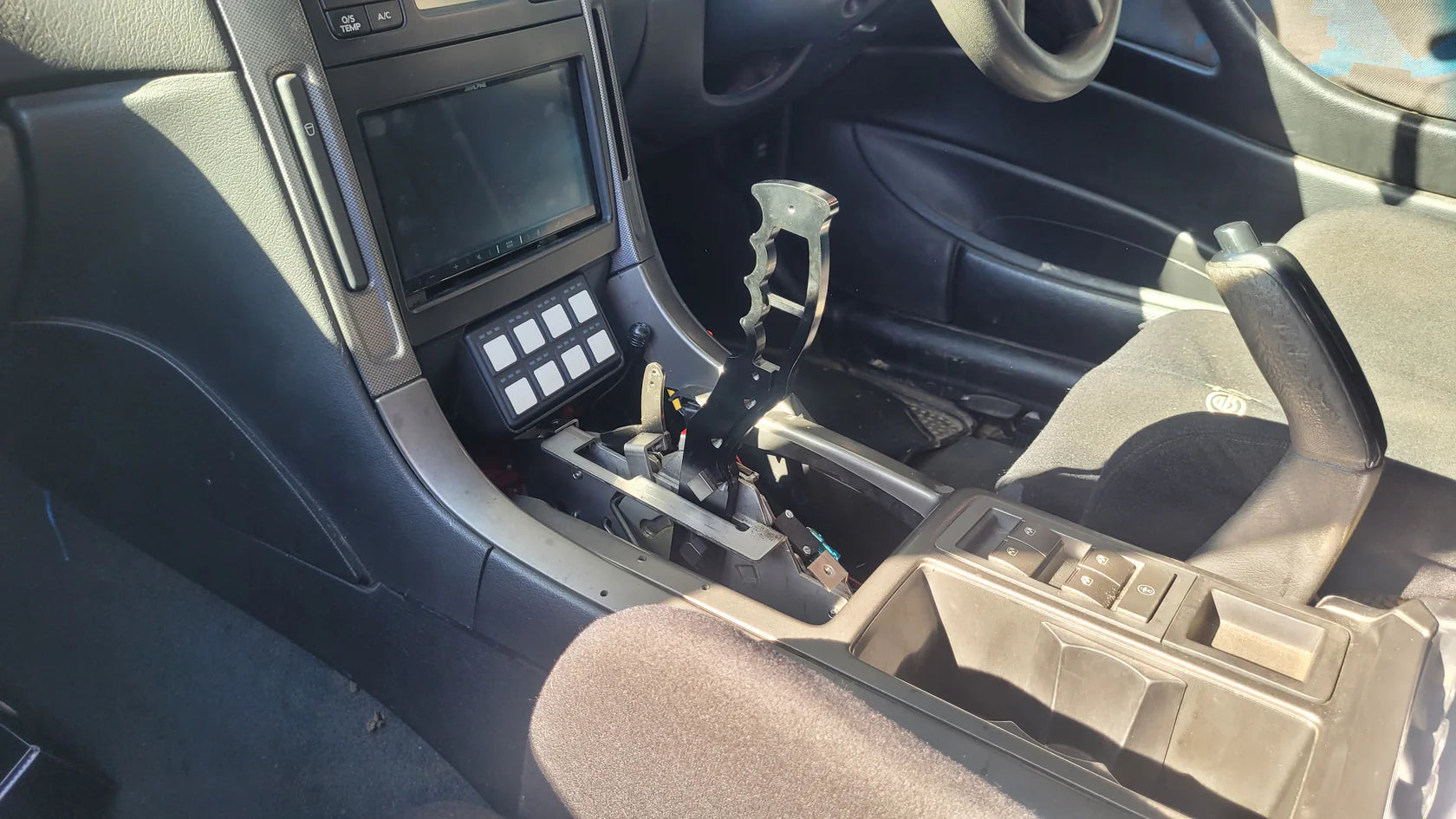 Fused Motorsport Holden VY-VZ Commodore HSV Keypad Mount Suit Haltech CAN Keypad 8 Button