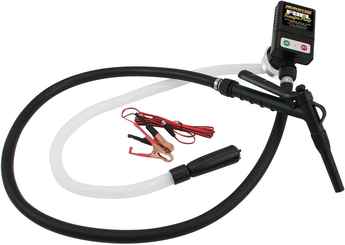 Aeroflow Battery Operated Fluid Transfer Pump Suits 205L (44Gal Drum)