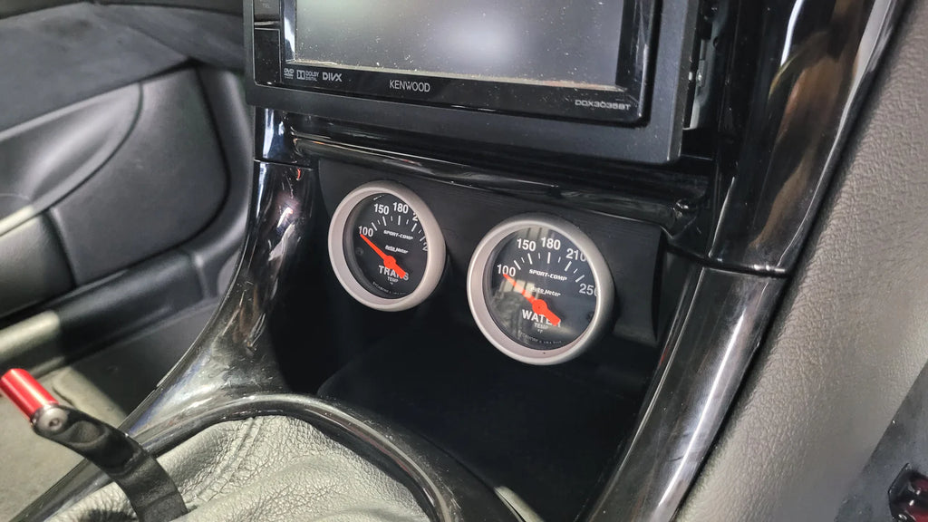 Fused Motorsport Holden VT-VX Commodore HSV Centre Console Dual Gauge Pod Suit twin 2 1/16" (52mm) Gauges