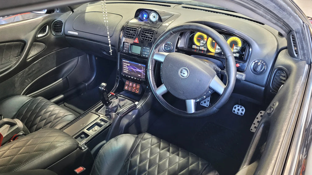 Fused Motorsport Holden VY-VZ Commodore HSV Keypad Mount Suit Haltech CAN Keypad 8 Button