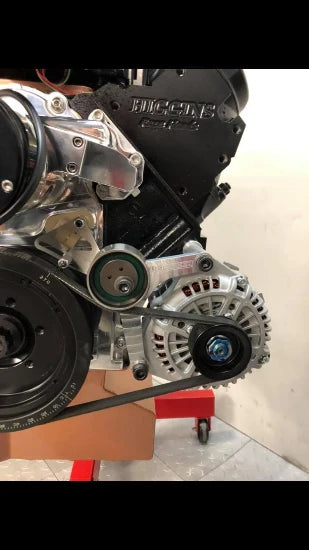 Warspeed Alternator Mounting Kit V2 For LS Engines Running Alternator Only, Low Mount Left Hand Side