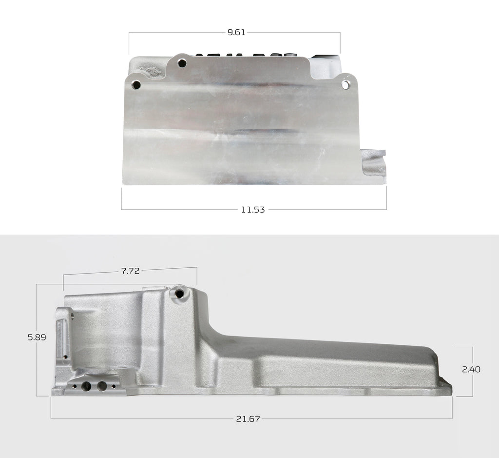 Holley GM LS Swap Oil Pan Only - Fits GM/Muscle Car/Classic Car/Trucks and other LS Swap Projects