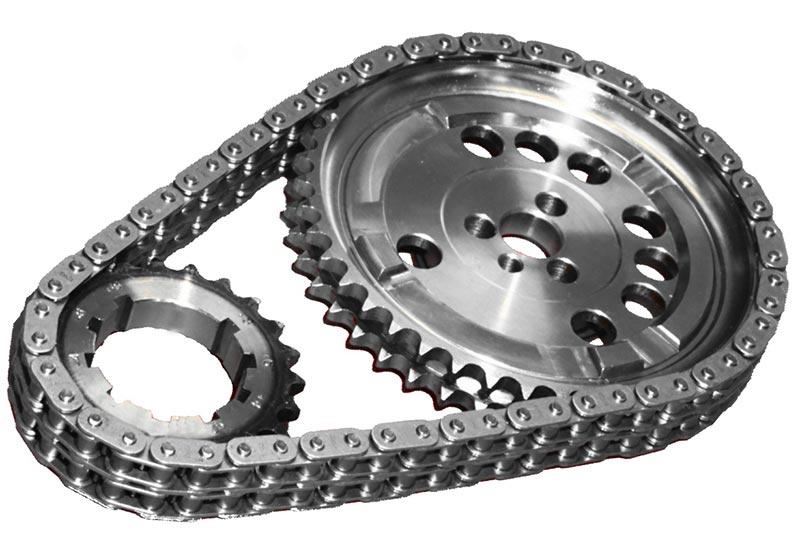 Rollmaster Double Row Timing Chain Set Suit Holden / Chevrolet LS Engine, 4 Trigger Sensor