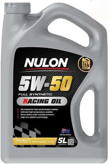 Nulon Full Synthetic 5W-50 Racing Oil (NRO5W50)
