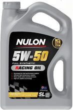 Load image into Gallery viewer, Nulon Full Synthetic 5W-50 Racing Oil (NRO5W50)