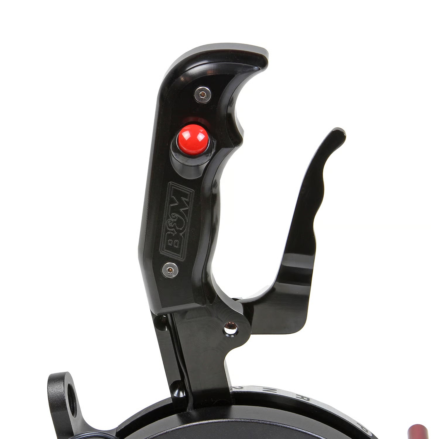 B&M Magnum Grip Side Plate with 12V Button Suit Right Hand Drive
