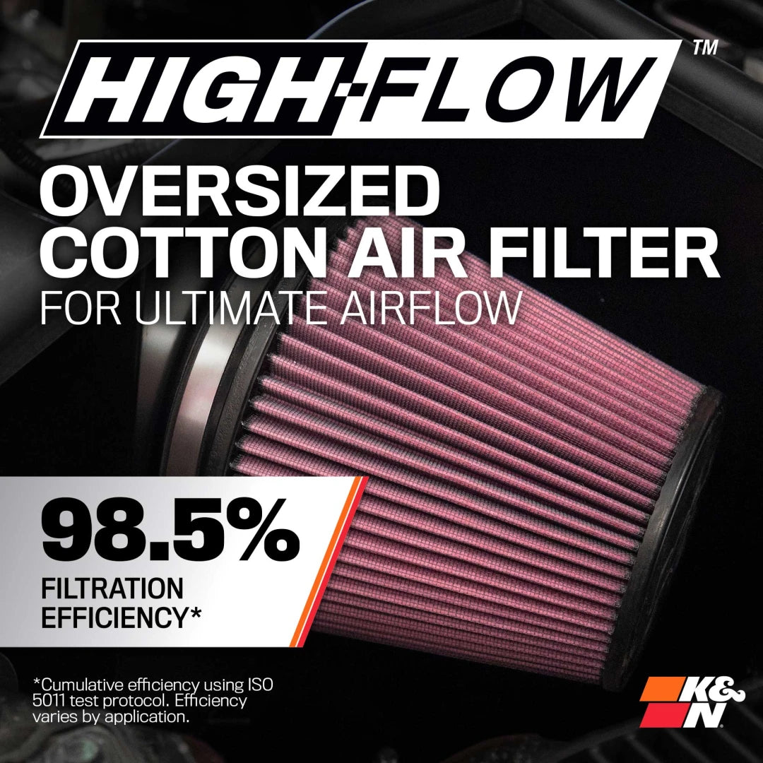 K&N Cold Air Intake - High-flow, Roto-mold Tube - 2019 - 2024 Ram 1500 5.7L V8, DT Models Only