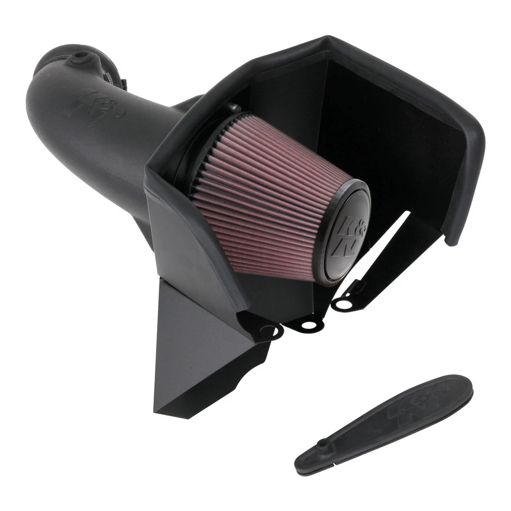 K&N Cold Air Intake - High-flow, Roto-mold Tube - JEEP GRAND CHEROKEE TRACKHAWK V8-6.2L