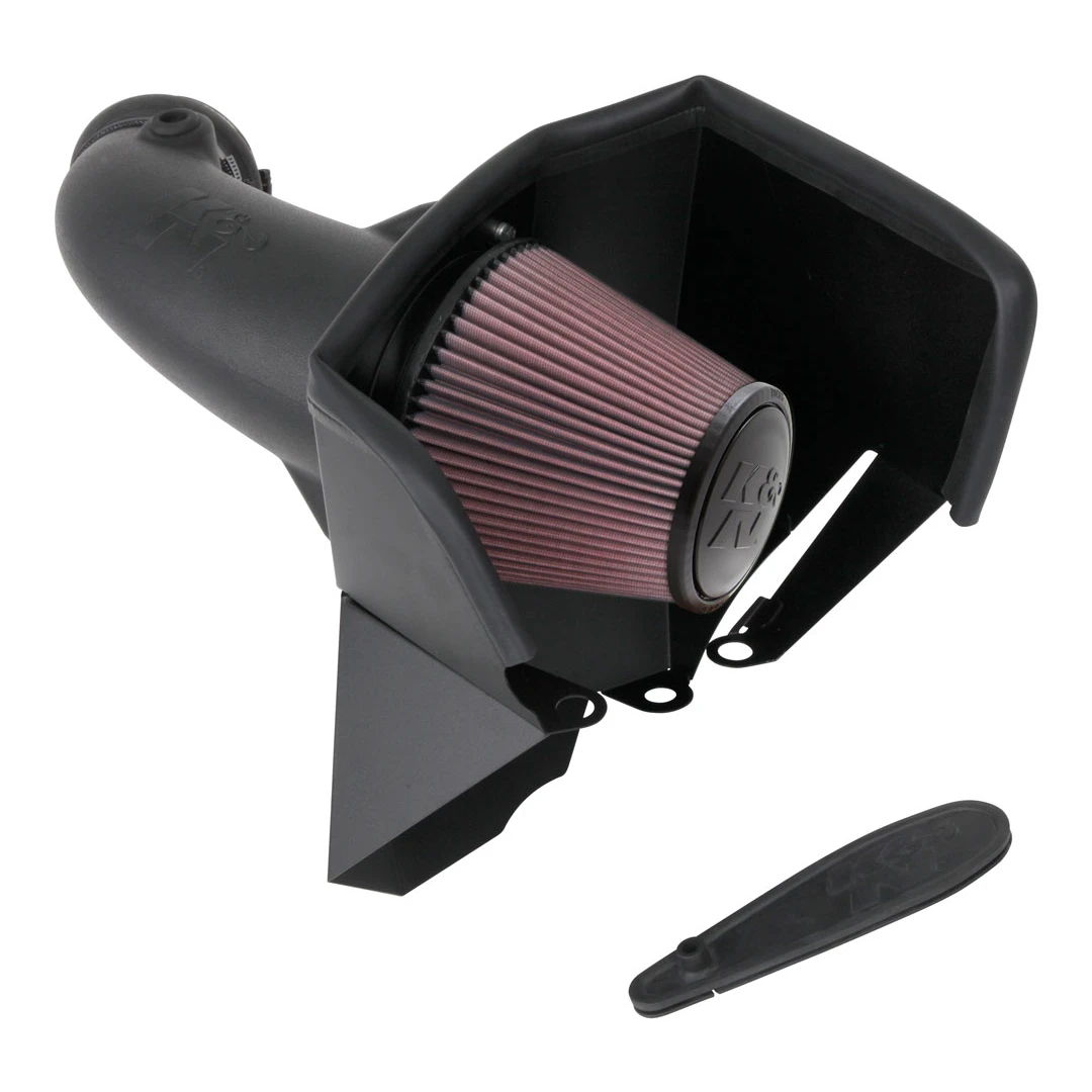 K&N Cold Air Intake - High-flow, Roto-mold Tube - JEEP GRAND CHEROKEE TRACKHAWK V8-6.2L
