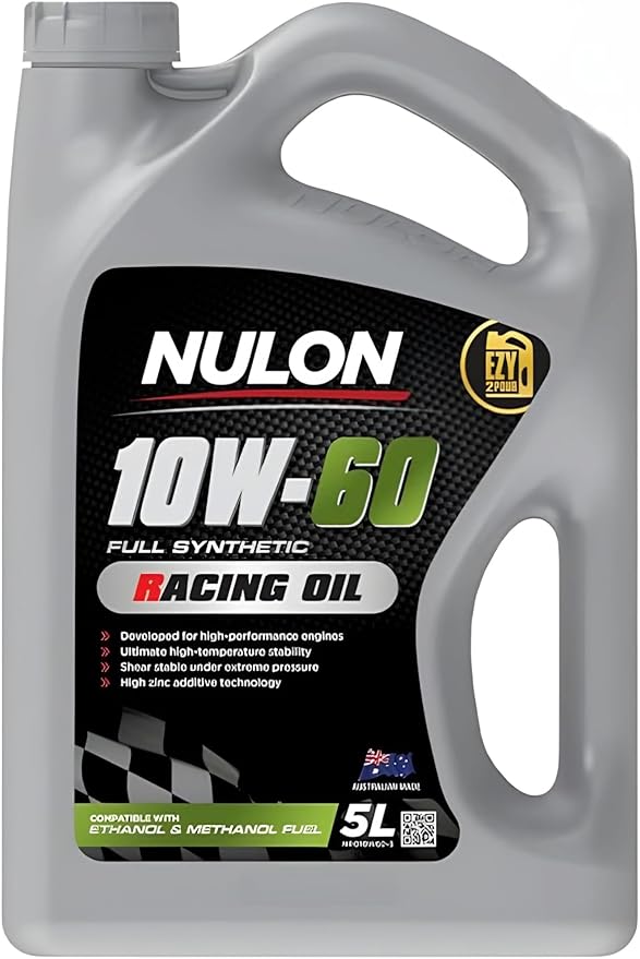 Nulon Full Synthetic 10W-60 Racing Oil (NRO10W60)