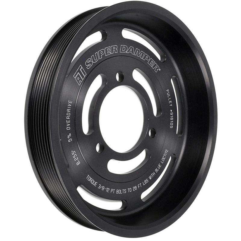 ATI Blower Pulley 8.295" Suit GM LSA ATI Balancer ATI918854, 8-Groove, 5% Overdrive
