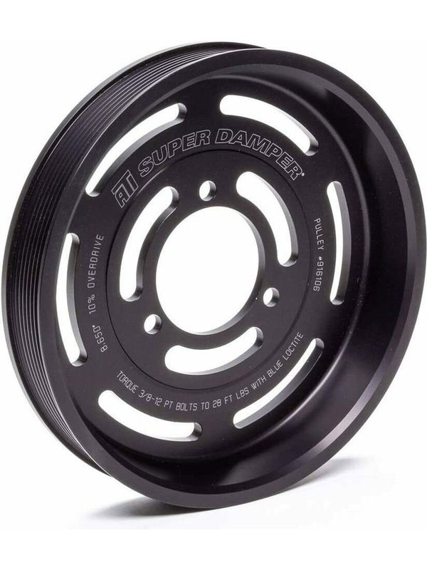 ATI Blower Pulley 8.690" Suit GM LSA ATI Balancer ATI918854, 8-Groove, 10% Overdrive