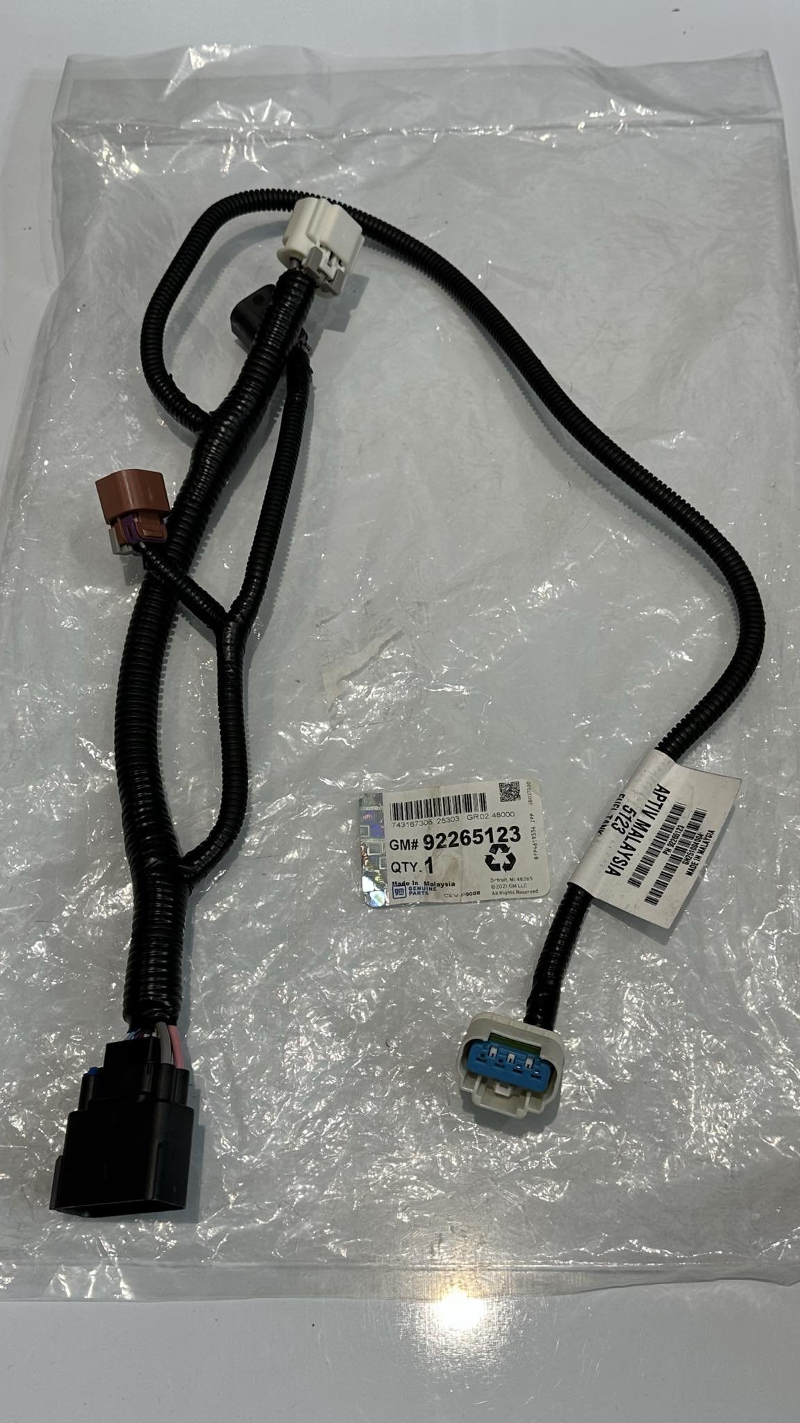 Genuine GM Fuel Pump Harness Suit Holden VF Commodore L77 LFW LFX 2014-ON
