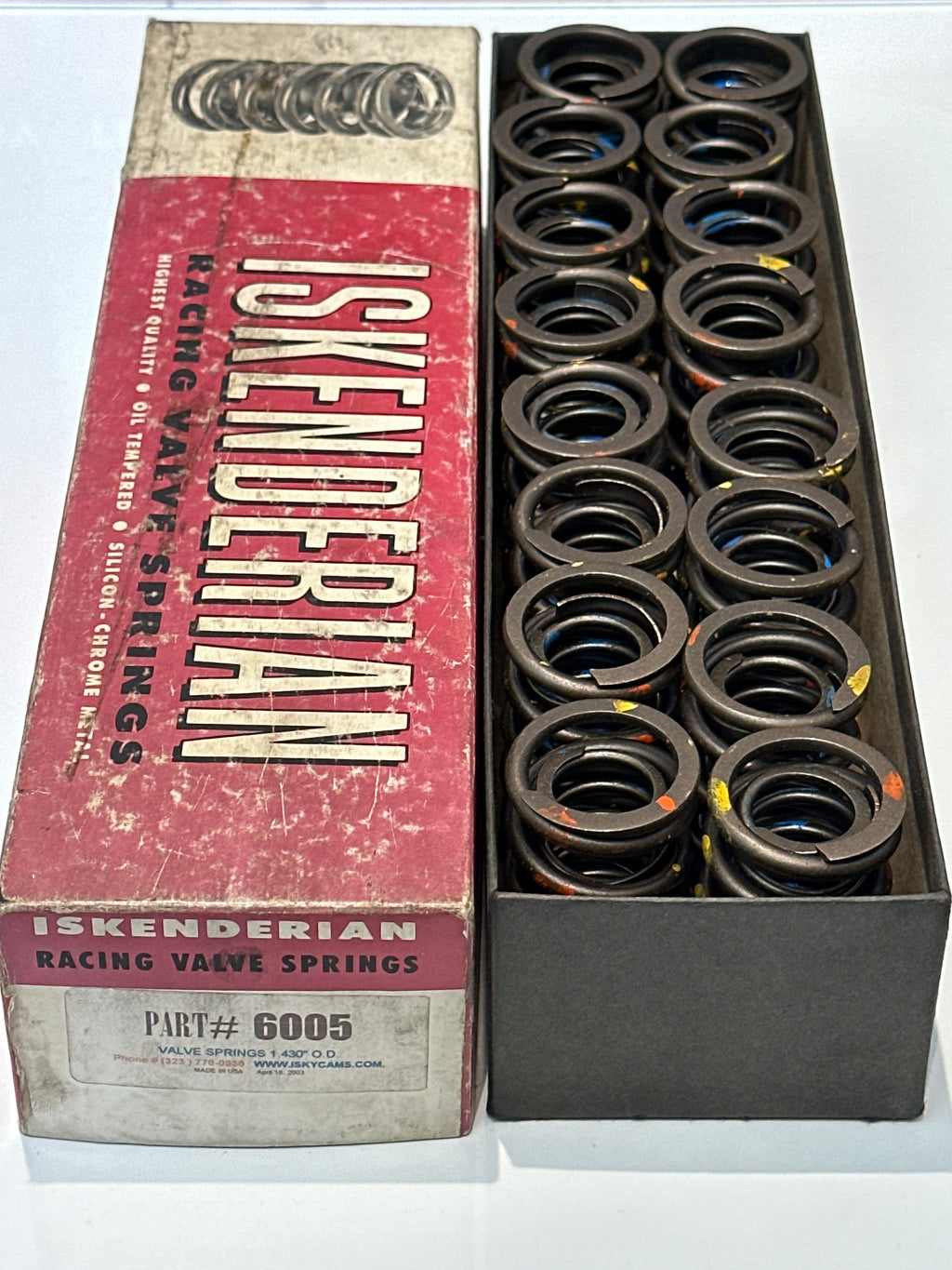 Isky Valve Springs 6005, 1.430" o.d, .730" i.d, - NOS