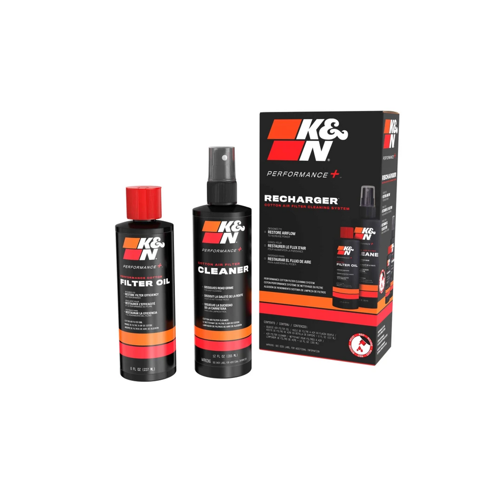 K&N Air Filter Care Service Kit - Squeeze Red Oil