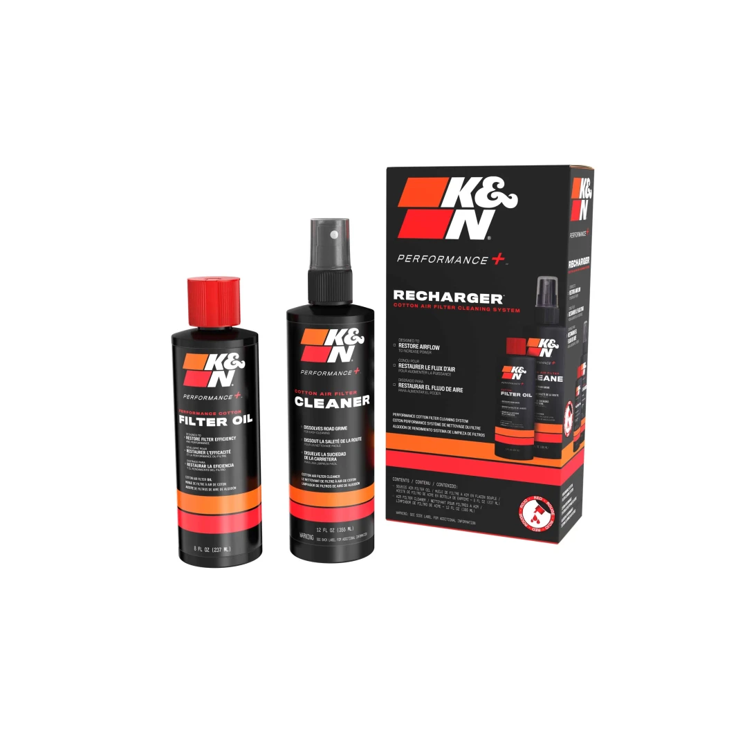 K&N Air Filter Care Service Kit - Squeeze Red Oil