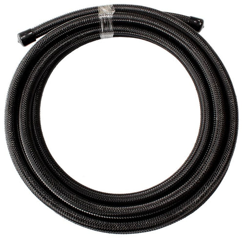 Aeroflow 100 Series Black Stainless Steel Braided Hose -4 to -20