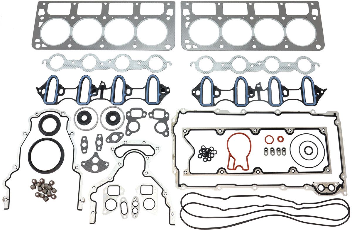 Aeroflow Full Gasket Set Suit GM LS with Cathedral Port Cylinder Heads