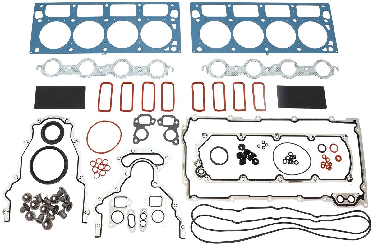 Aeroflow Full Gasket Set Suit GM LS with Rectangle Port Cylinder Heads
