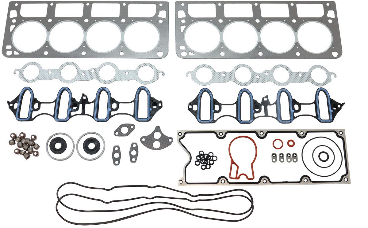 Aeroflow Top End Gasket Set Suit GM LS with Cathedral Port Cylinder Heads