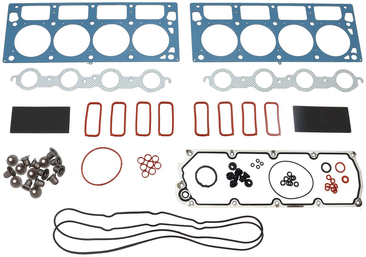 Aeroflow Top End Gasket Set Suit GM LS with Rectangle Port Cylinder Heads
