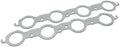 Aeroflow Perforated Steel Exhaust Gasket Set Suit GM LS 1.90" Round Port