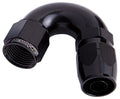 Aeroflow 500 / 550 Series Cutter Style One Piece Full Flow Swivel 150° Hose End. Suits 100 & 450 Series Hose