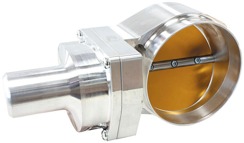 Aeroflow Billet 102mm Fly-By-Wire Throttle Body Polished Finish. Suit GM LS Series