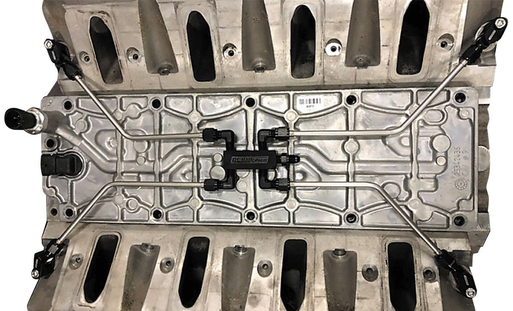 Aeroflow Water Cross Over Kit Suit GM LS Engines