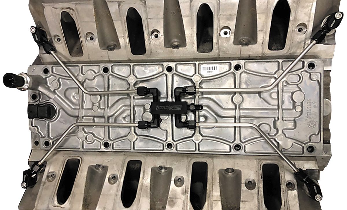 Aeroflow Water Cross Over Kit Suit GM LS Engines