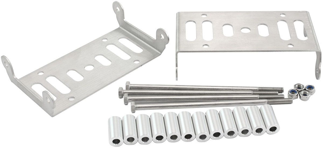 Aeroflow GM LS2 / LS3 / LS7 Stainless Steel Coil Relocation Kit, Kit Mounts 8 Coils