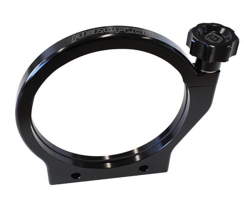 Aeroflow Billet Bottle Mount suit 5-1/4" (133mm) Bottle Diameter Black Finish