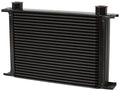 Aeroflow 19 Row Universal Oil Cooler 330mm L x 146mm H x 51mm D. -10 Female ORB Threads.