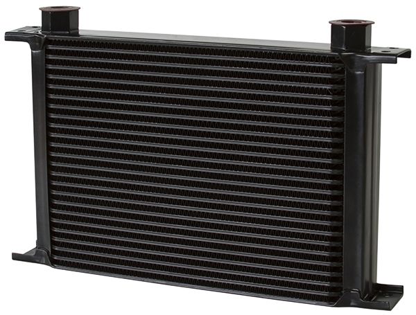 Aeroflow 19 Row Universal Oil Cooler 330mm L x 146mm H x 51mm D. -10 Female ORB Threads.