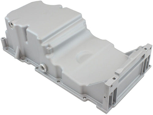 Aeroflow GM LS Cast Aluminium Standard Replacement Front Sump Oil Pan Suit GM LS Series, Holden Commodore VZ OEM Style
