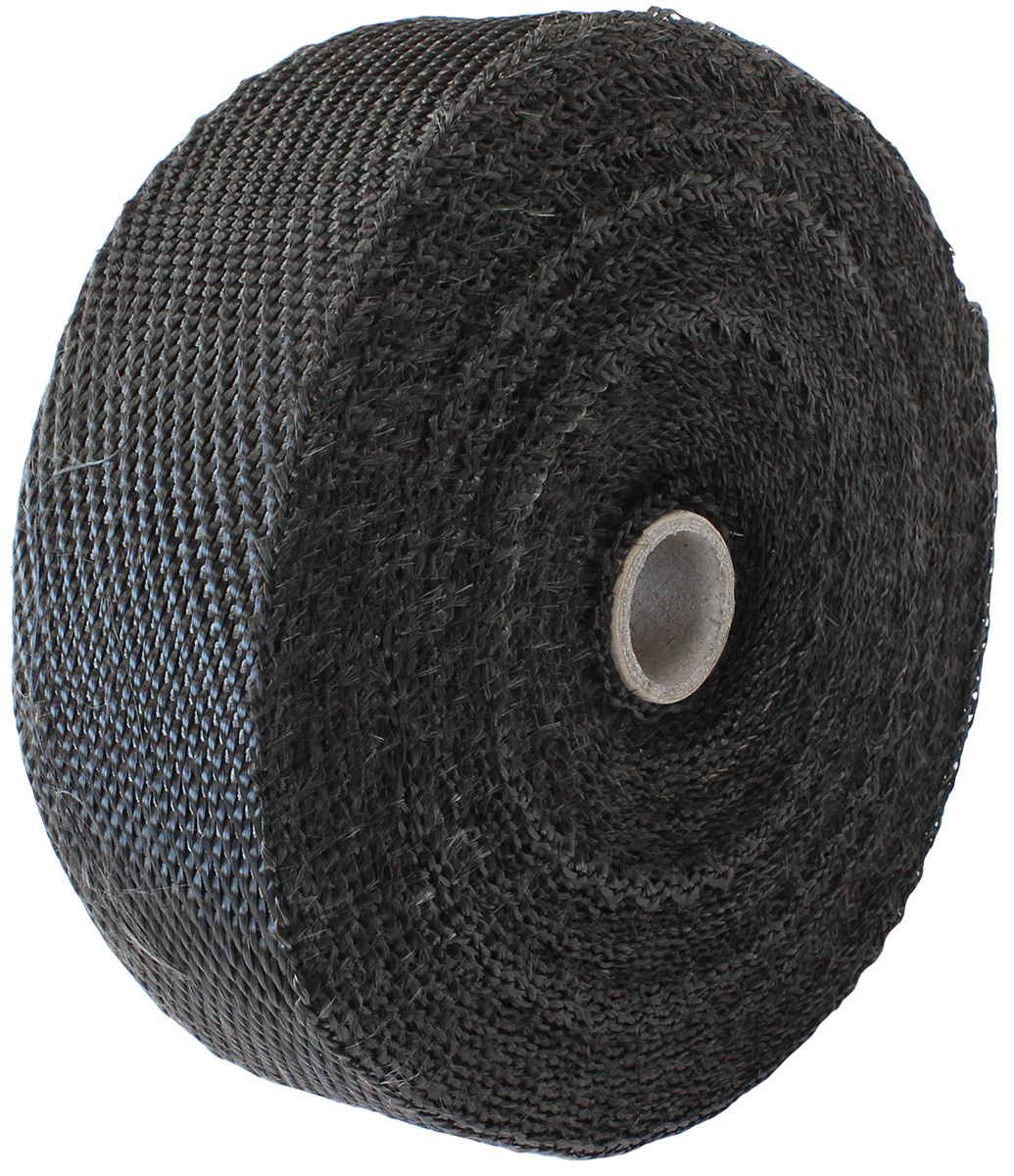 Aeroflow Exhaust Insulation Wrap 2" Wide, 50ft Length, Black Titanium