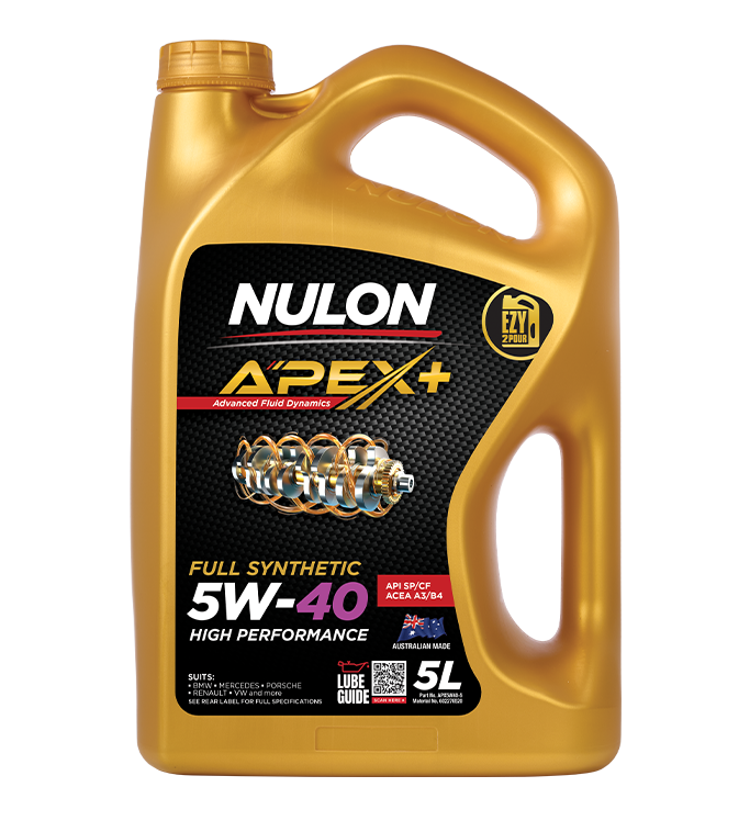 Nulon APEX+ 5W-40 High Performance Engine Oil (APX5W40)