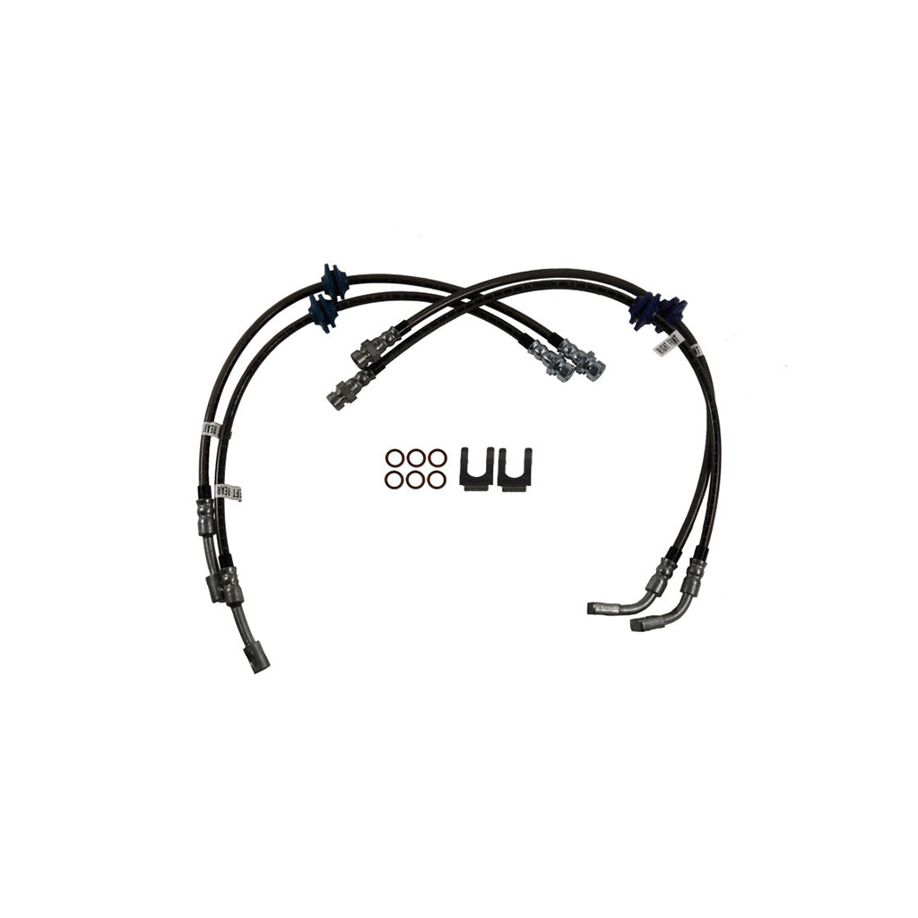 Harrop Braided Brake Hose Kit Suit Holden Commodore Early VE