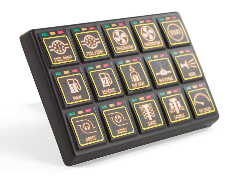Haltech CAN Keypad 15 Button (3 x 5)