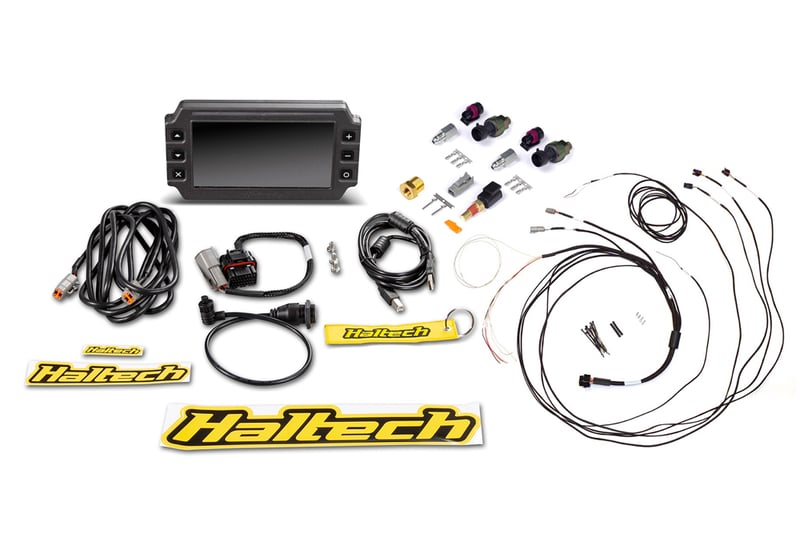 Haltech Stand Alone IC-7 Colour Dash "Classic" Install kit - CAN