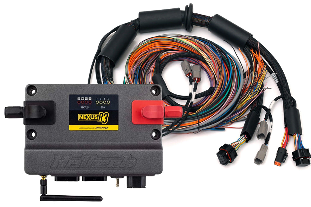 Haltech Nexus R3 + Universal Wire-in Harness Kit - 2.5m (8')