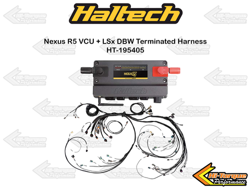 Nexus R5 VCU + LSx DBW Terminated Harness