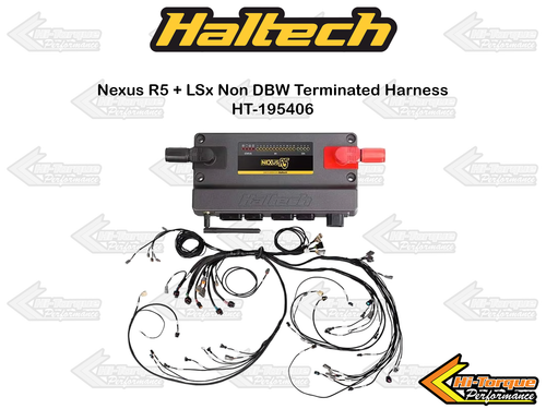 Nexus R5 VCU + LSx Non DBW Terminated Harness