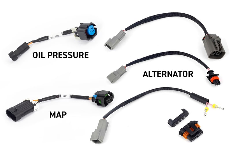 Haltech Rebel LS Kit - Suits Gen IV - 6-pin DBW, EV6 Injectors , Manual Transmission