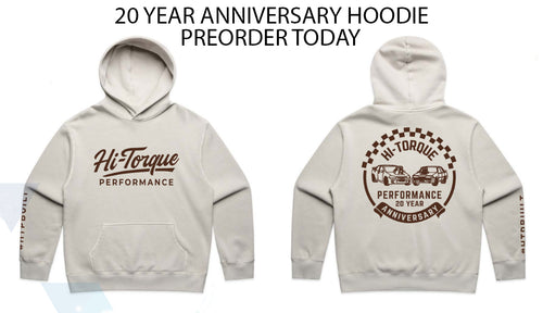 HTP Limited Edition 20 Year Anniversary Faded Bone Colour Hoodie