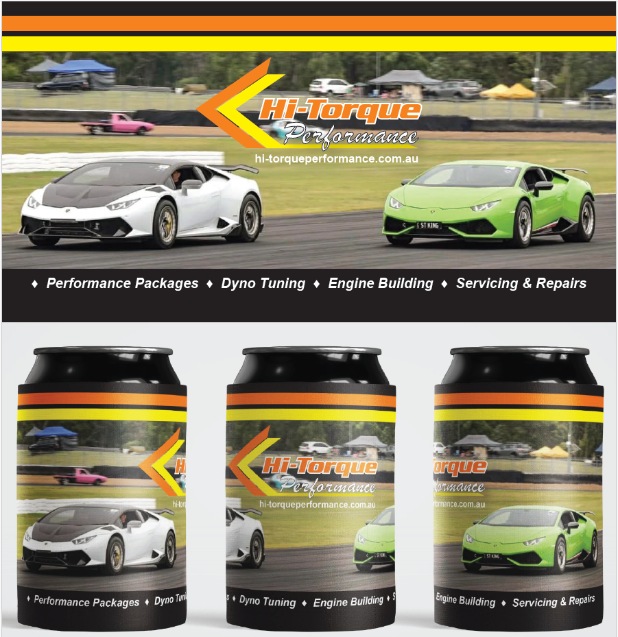 HTP Lamborghini Huracan Stubby Cooler ~ LTORO & ST KING