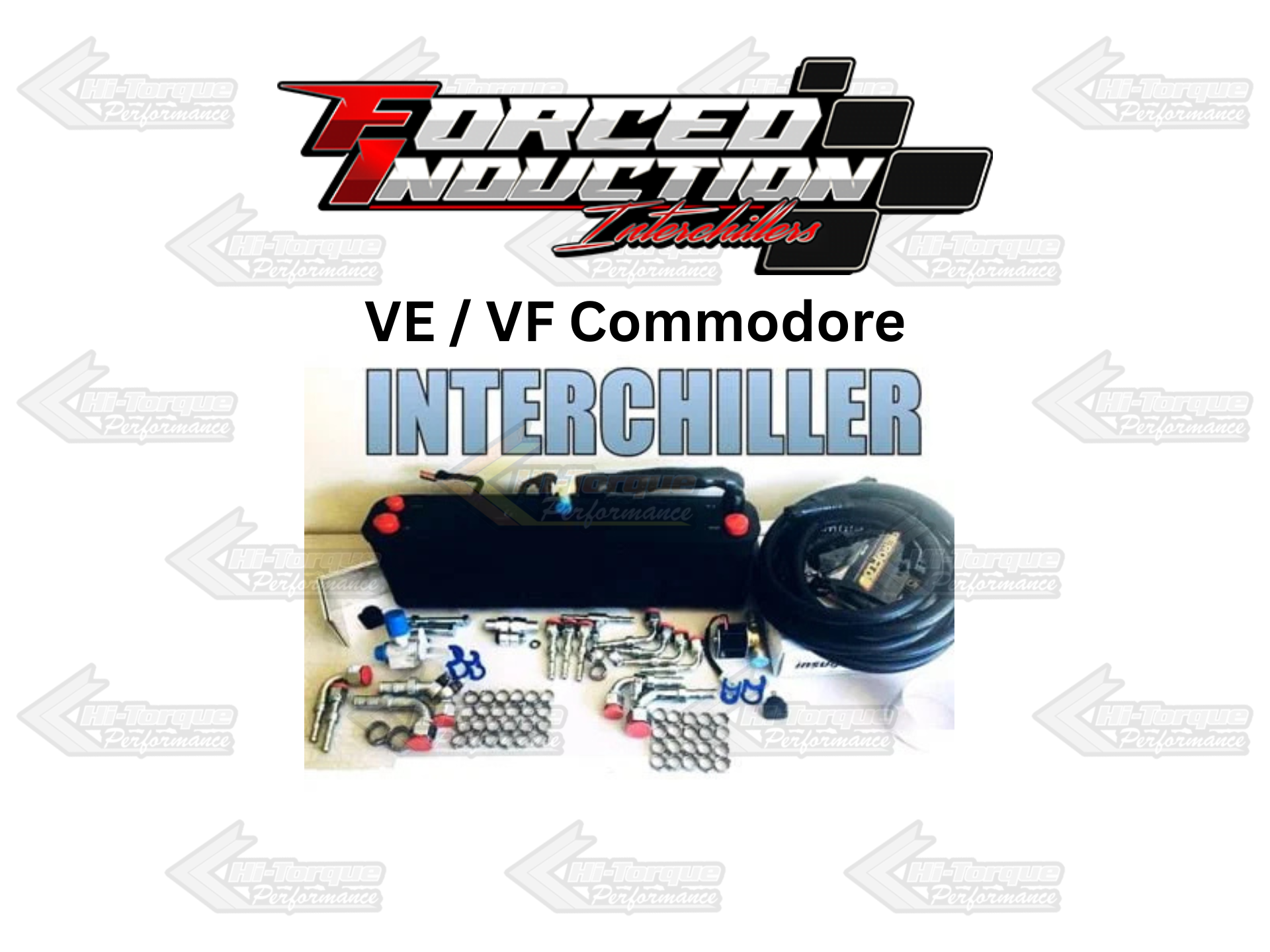 Forced Induction Interchiller, Race Chiller and Comp Solenoid Kit Suit Holden VE VF Commodore