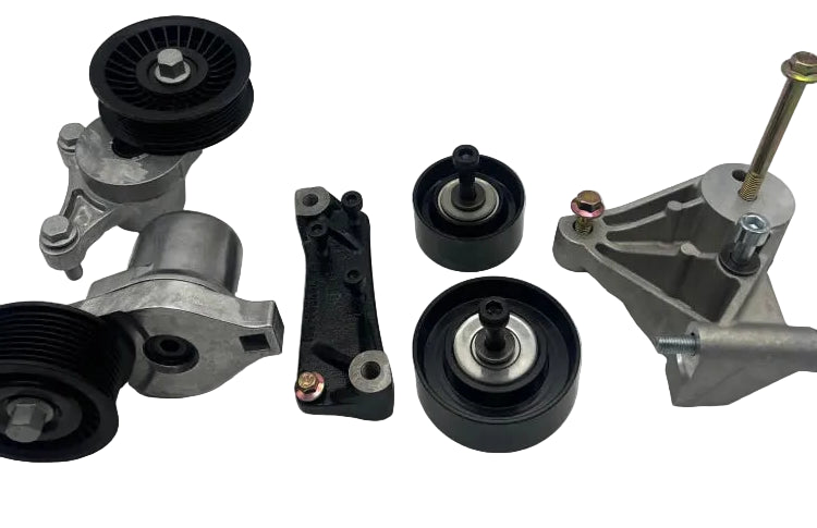 Automotive parts including pulleys and bearings