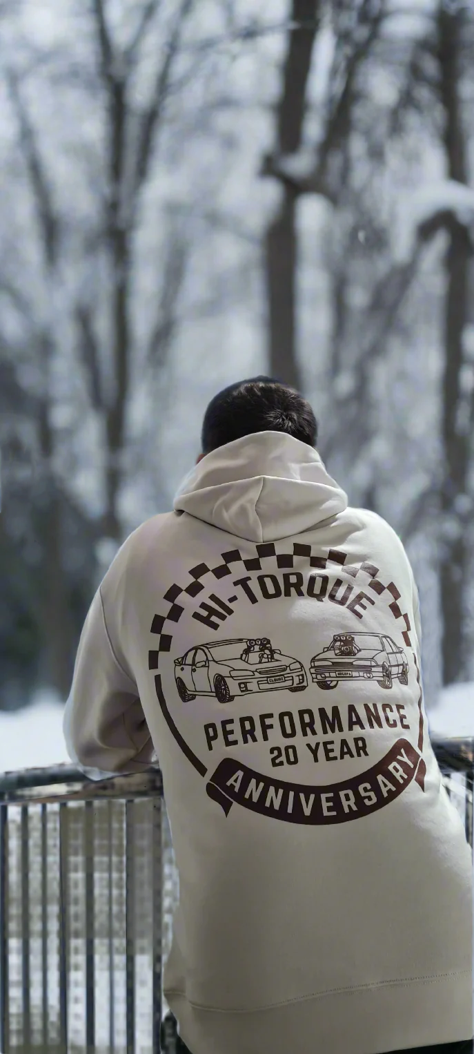HTP Limited Edition 20 Year Anniversary Faded Bone Colour Hoodie