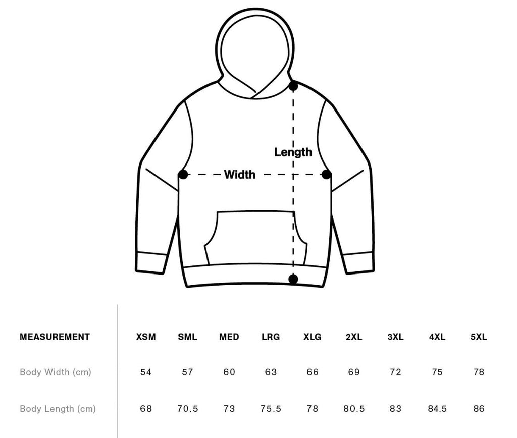 HTP Unisex Adult Hoodie ~ Black